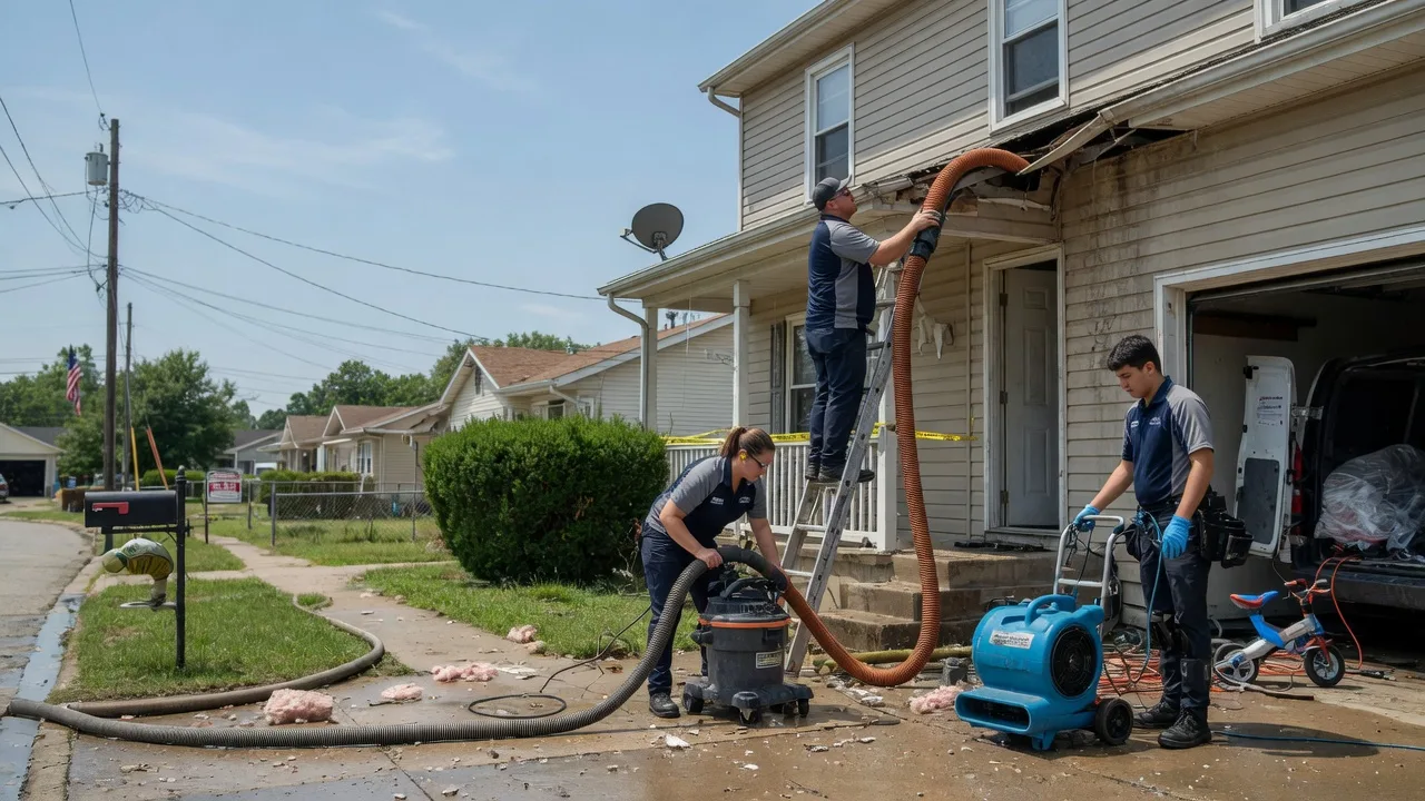 Water Damage Restoration in Hartford, KS near me